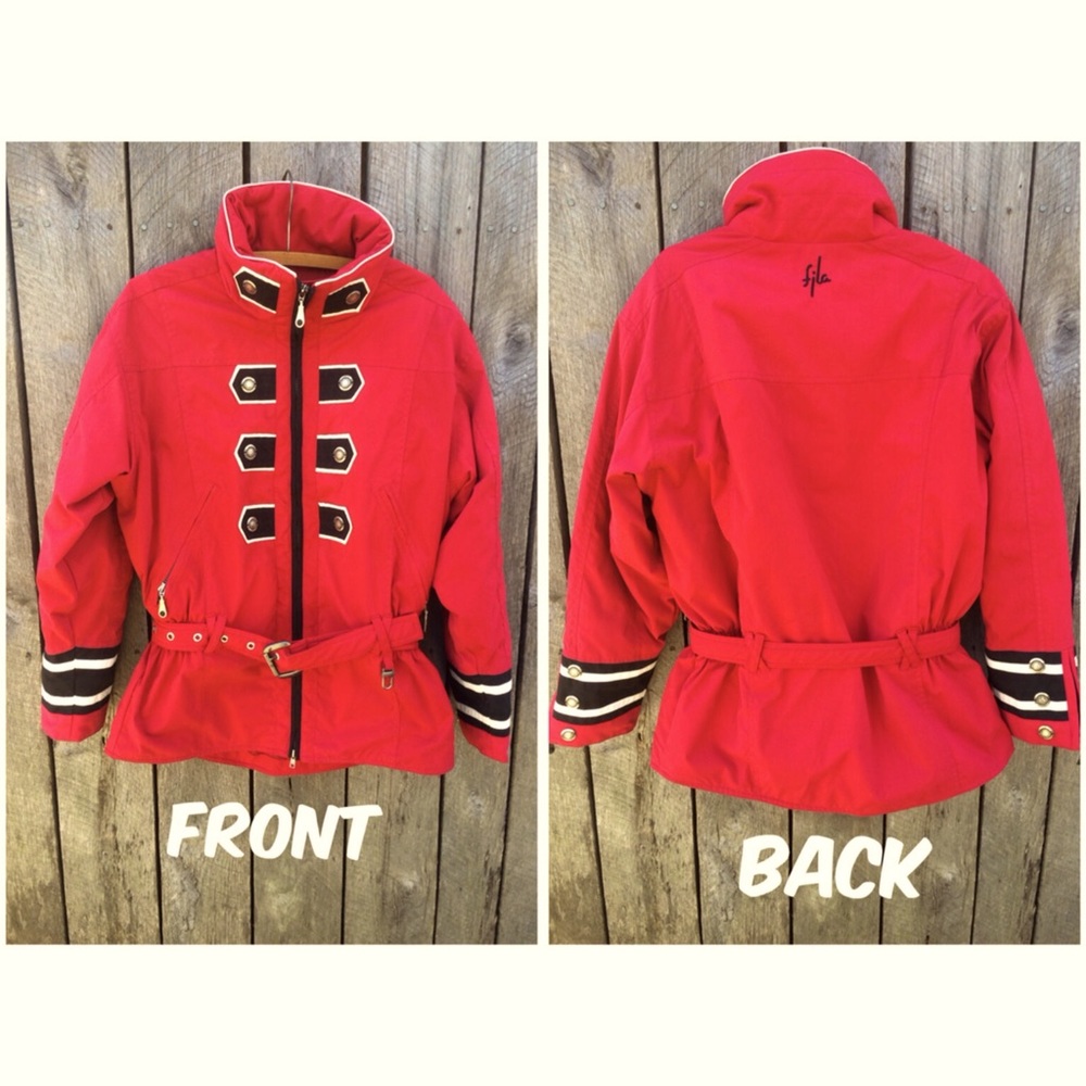 ❄️Fila SNOWTIME❄️ Unique & Rare Vintage Ski Jacket